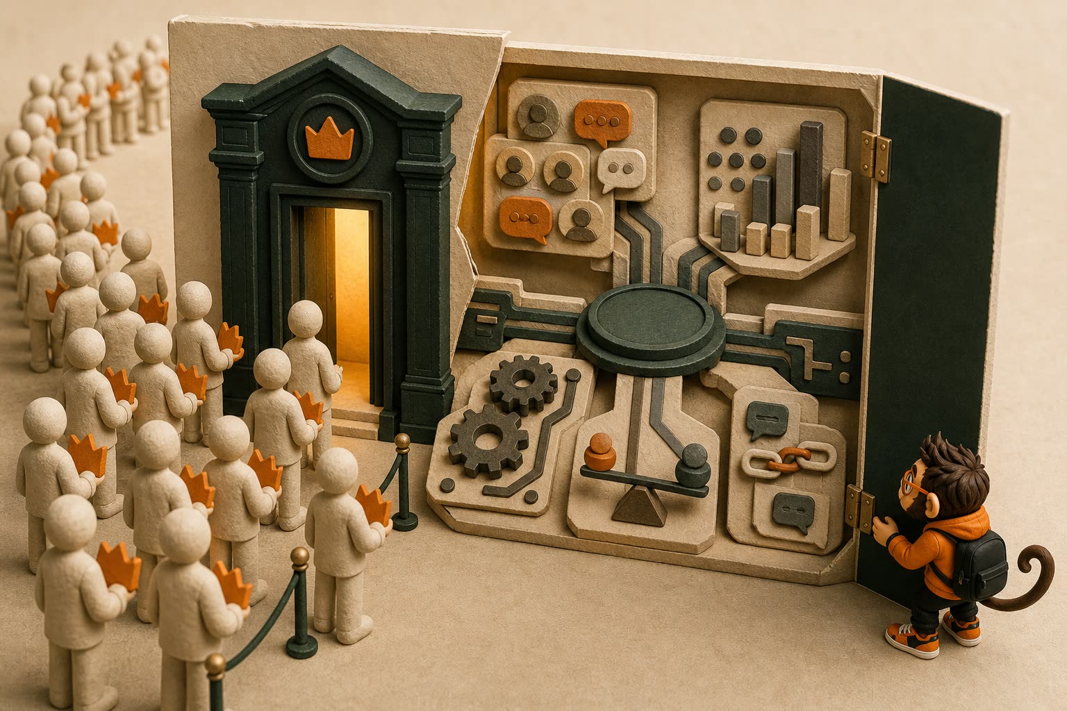 Praxy opens a shiny PM doorway to reveal the real intersection of customer, data, engineering, tradeoff, and communication work.