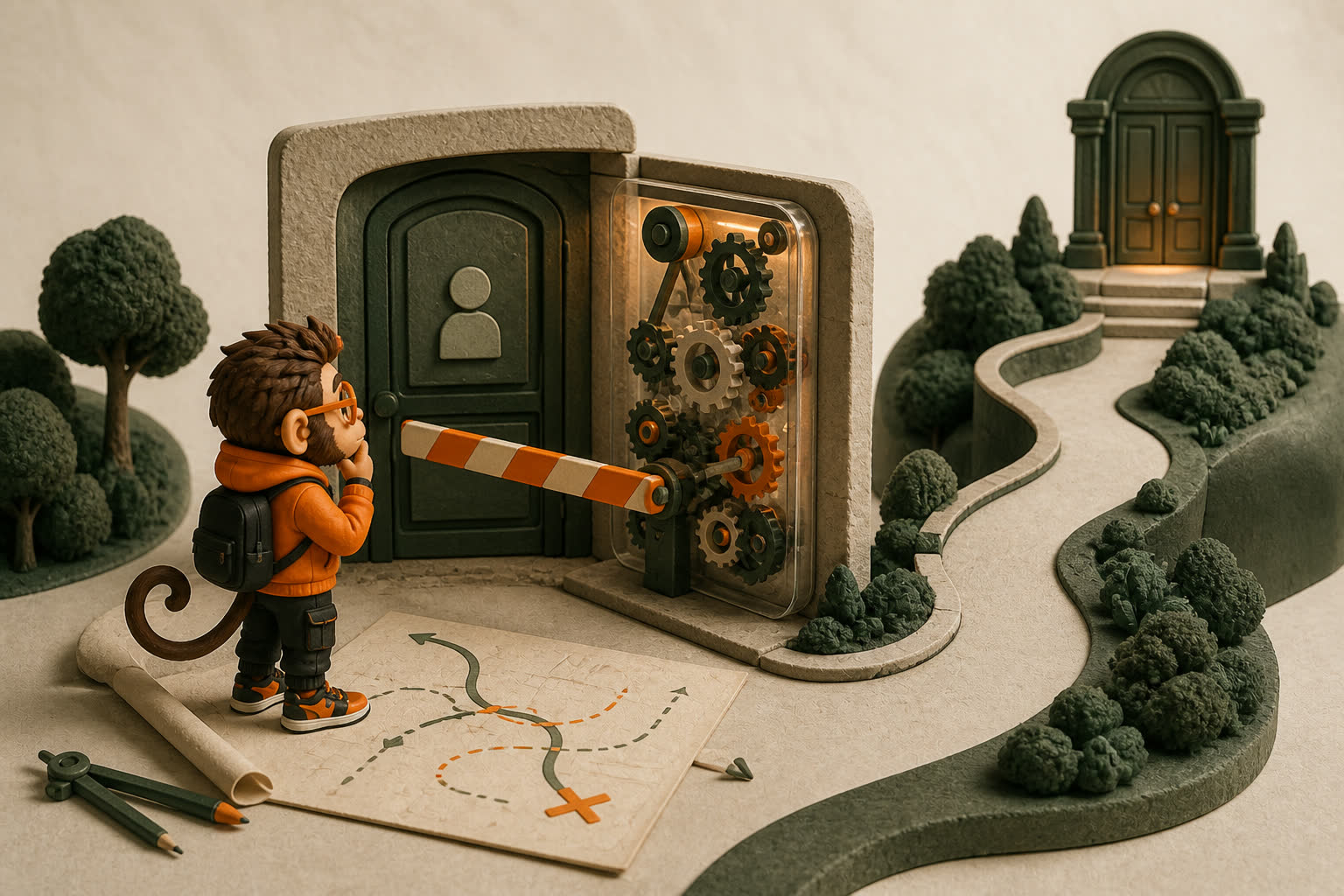 Praxy studies the transparent criteria gears behind a closed promotion barrier and redraws a route toward other opportunity doors.